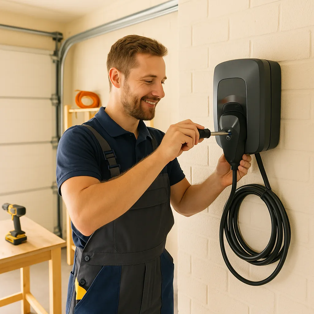 Ladesäule für Elektroautos